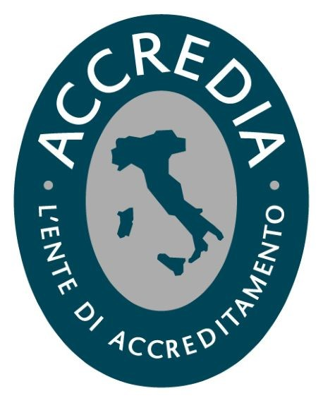 Logo Accredia ente di accreditamento